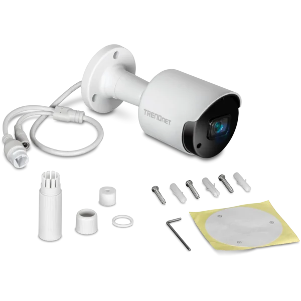 TRENDnet Indoor/Outdoor 5MP H.265 WDR PoE IR Bullet Network Camera - Image 2