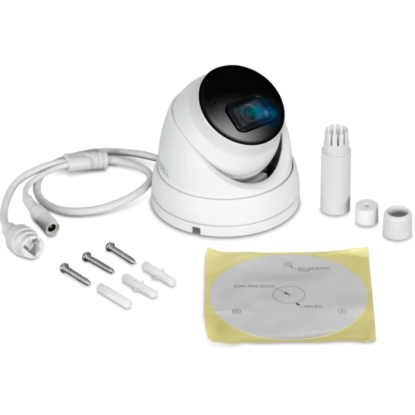 TRENDnet Indoor/Outdoor 5MP H.265 WDR PoE IR Fixed Turret Network Camera - Image 3